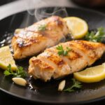 The best and yummy Juicy Lemon Garlic Chicken Recipe 9 Juicy Lemon Garlic Chicken in Skillet