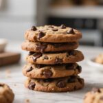 The Best Chocolate Chip Cookies – Crispy Edges, Gooey Centers 9 Freshly baked chocolate chip cookies with melty chocolate chips
