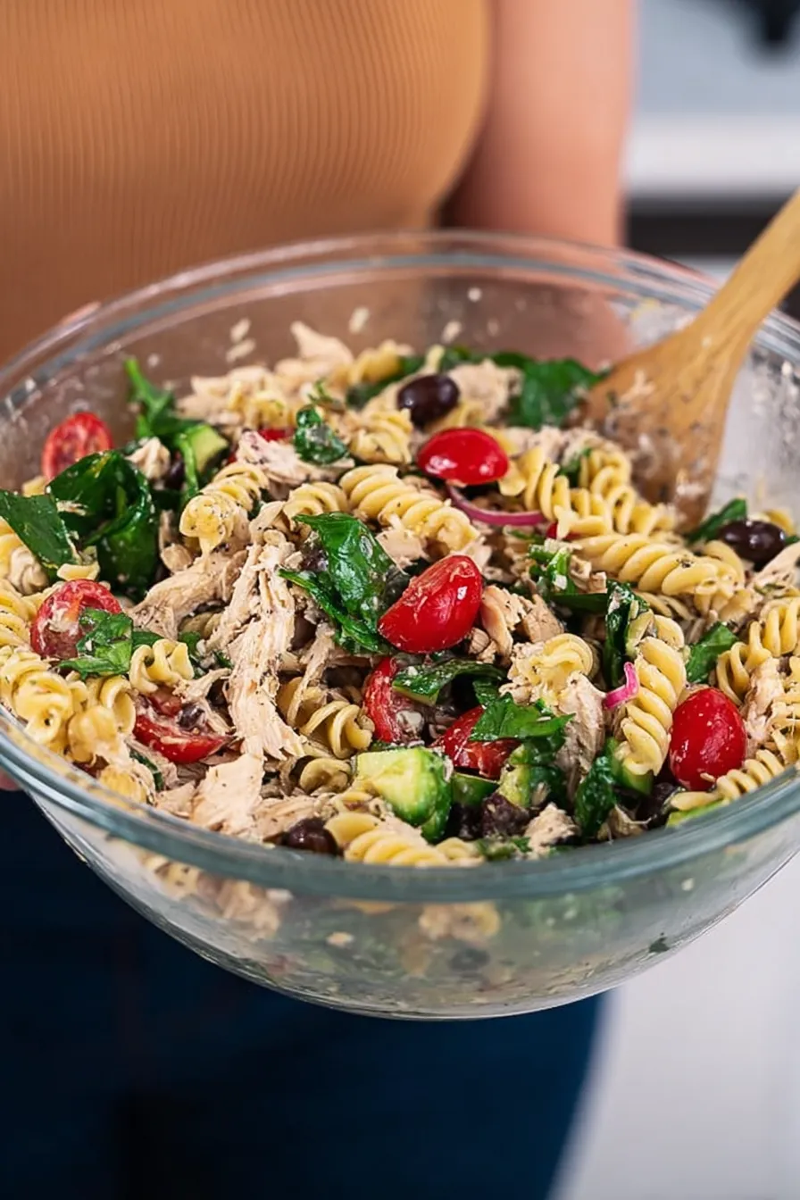 Mediterranean Chicken Pasta Salad: A Flavorful Delight 4 Mediterranean Chicken Pasta Salad