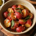 No-Mayo Potato Salad with Herbs – A Fresh, Healthy Take on a Classic 9 No-Mayo Potato Salad with Herbs in rustic bowl with fresh herbs