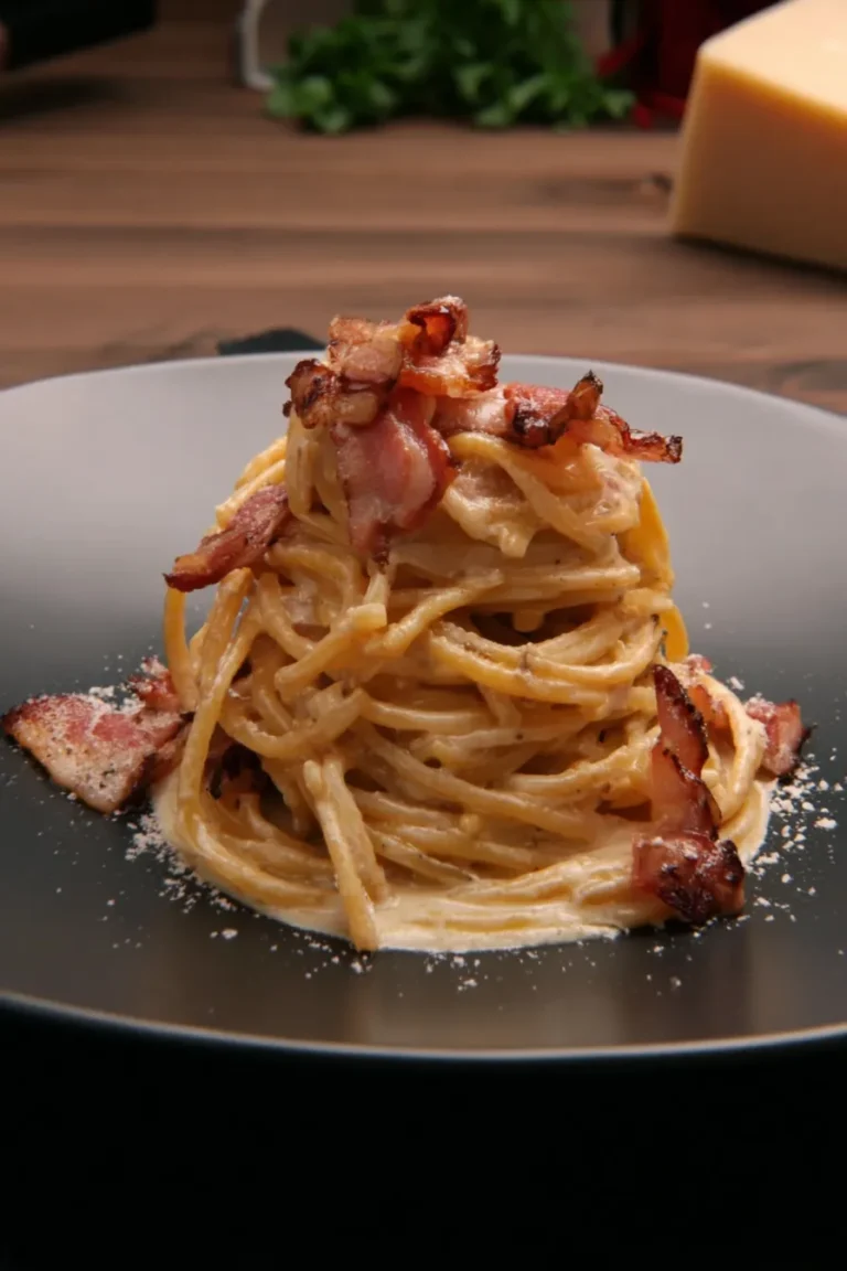 Delicious Spaghetti alla Gricia Ready to Serve