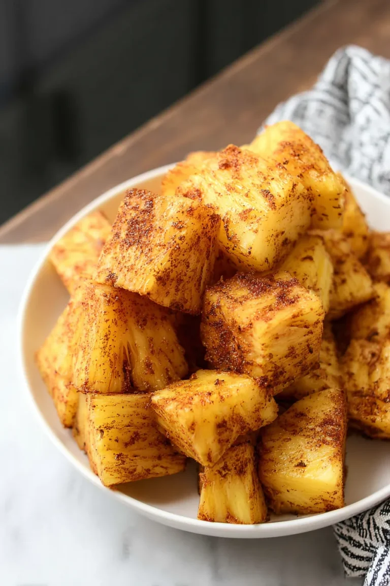 Air Fryer Pineapple Delight