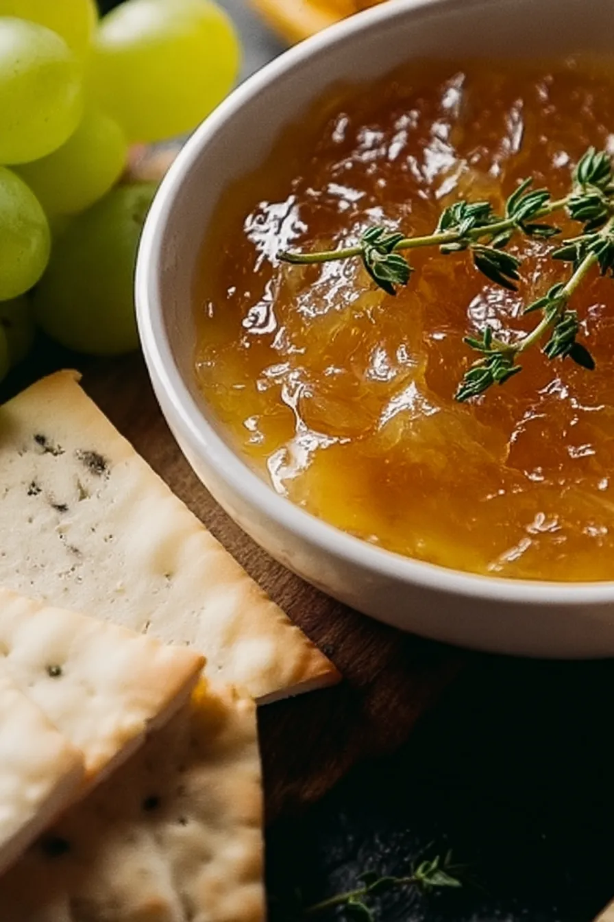 Apple Thyme Jam in a Jar