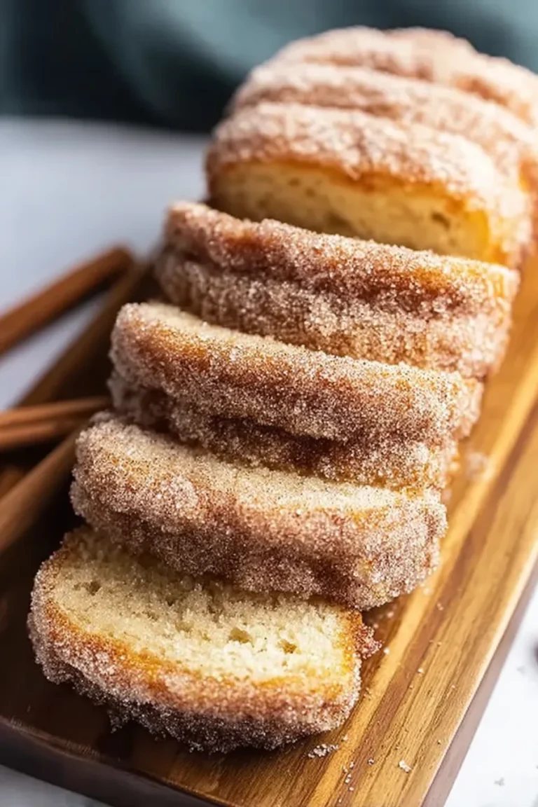 Cinnamon Sugar Donut Bread Freshly Baked Delight