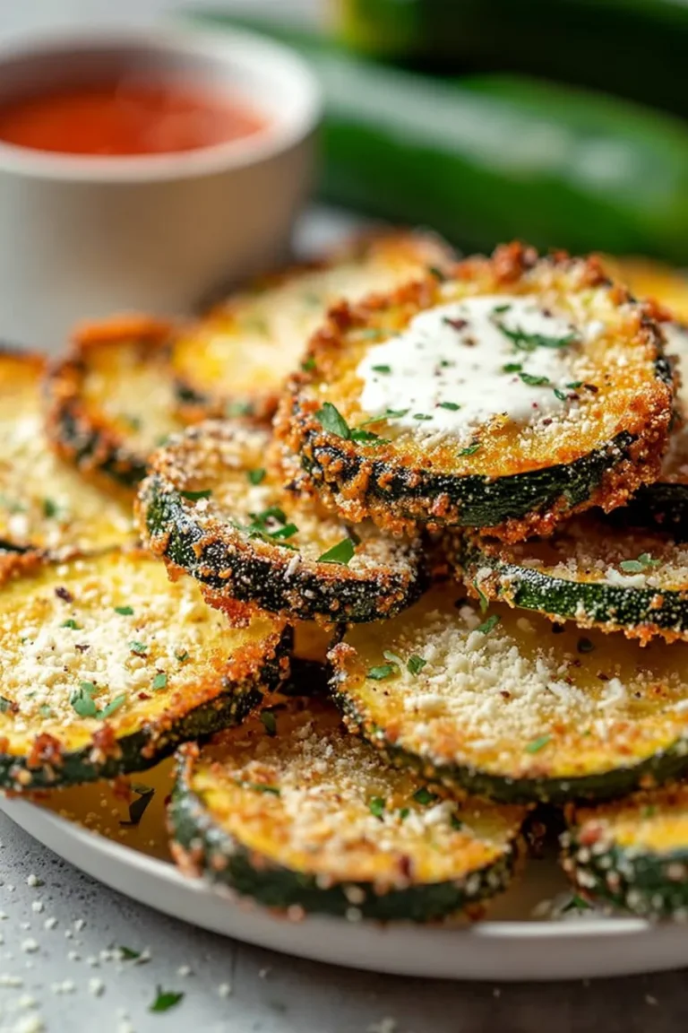 Crispy Baked Parmesan Zucchini Loaded with Flavor