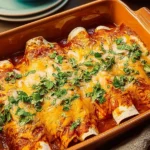 High Protein Creamy Chilli Chicken Enchiladas Ready to Serve