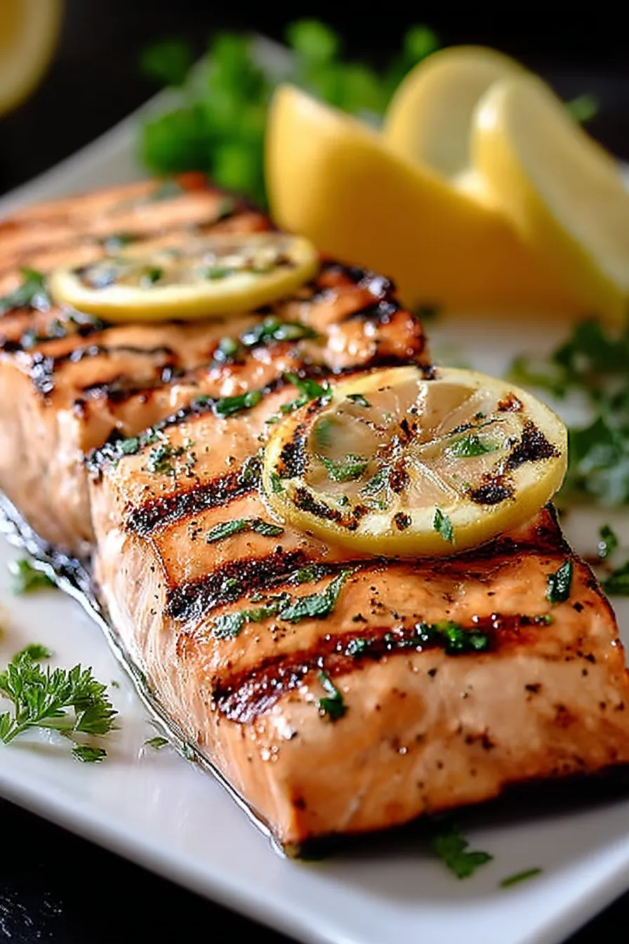 Lemon Grilled Salmon: A Delicious Summer Delight 4 Lemon Grilled Salmon