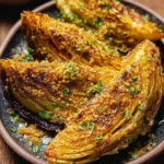 Miso Butter Roasted Cabbage Wedges Ready to Serve