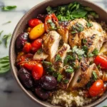 Slow Cooker Mediterranean Chicken Dish