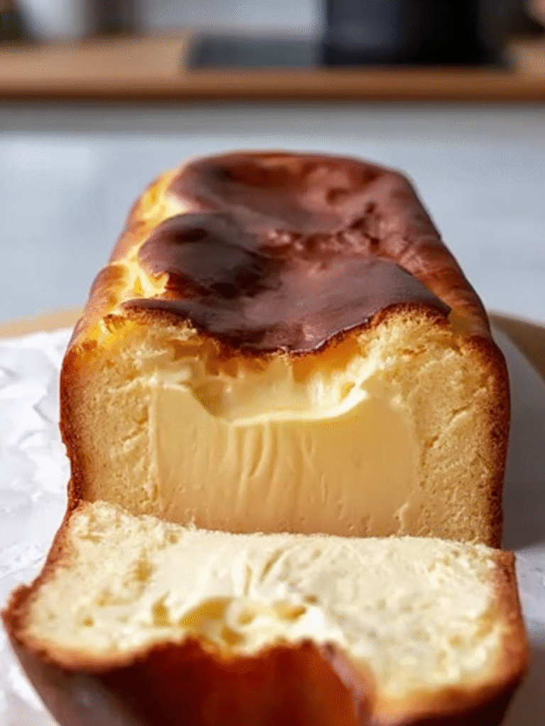 Burnt Basque Cheesecake in a Loaf Pan: A Divine Treat 7 Burnt Basque Cheesecake in a Loaf Pan 2 e1756691034323