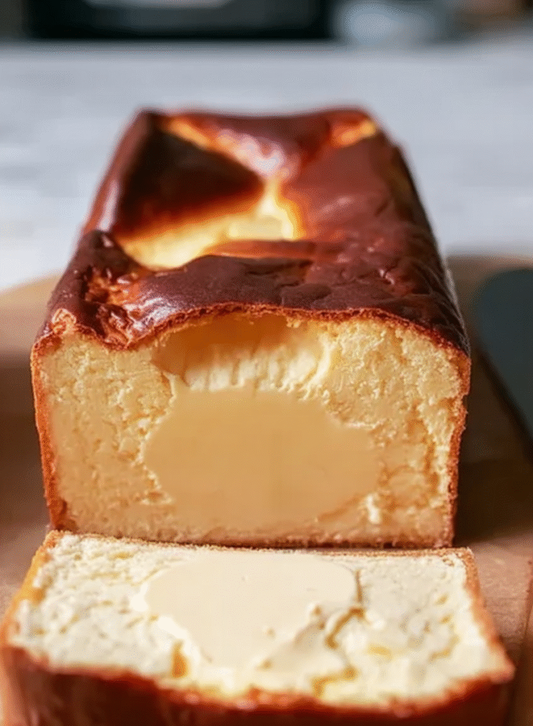 Burnt Basque Cheesecake in a Loaf Pan: A Divine Treat