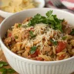 Ground Turkey Orzo