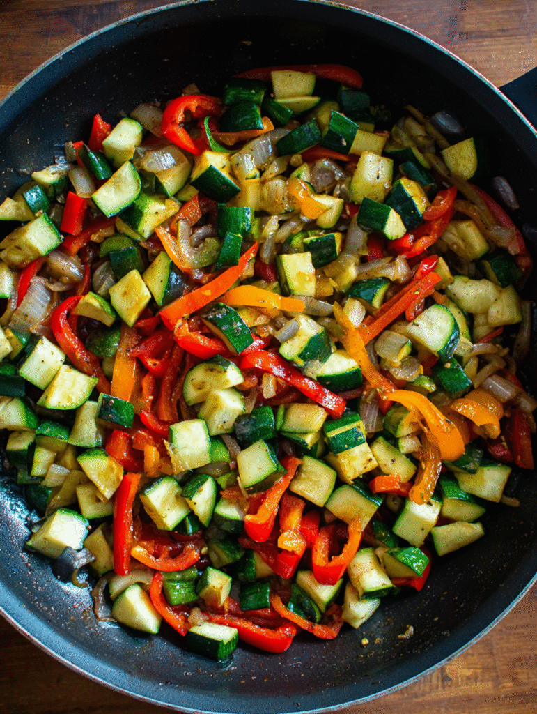 Ground Turkey and Veggie Skillet 3