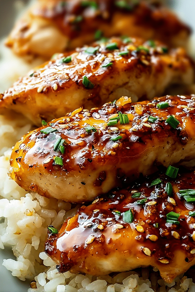 Honey Garlic Chicken Breasts