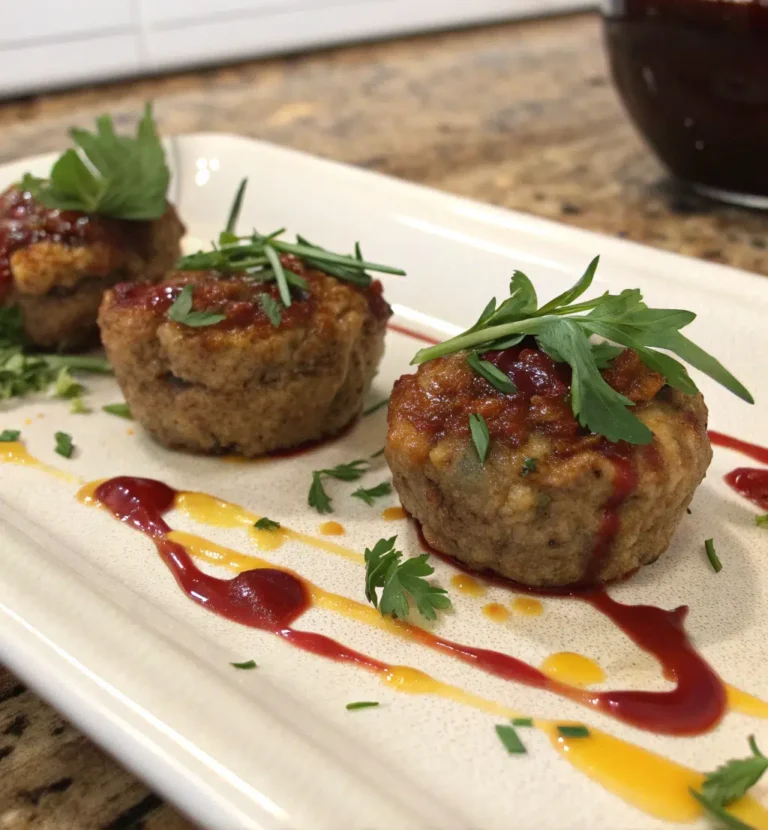 Mini Meatloaf – With Ground Turkey