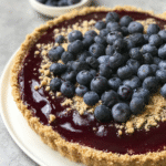 No Bake Blueberry Pie