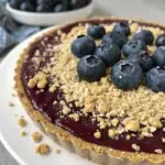 No Bake Blueberry Pie