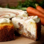 Delicious Carrot Cake Cheesecake Slices