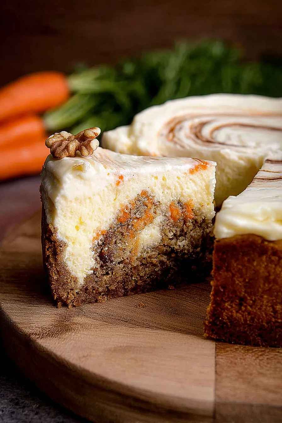 Carrot Cake Cheesecake: A Delightful Twist on Tradition 6 Carrot Cake Cheesecake