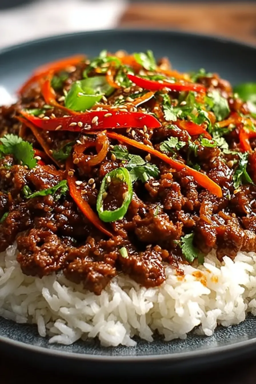 Crispy Chilli Beef Rice: A Stunning Dinner Delight 6 Crispy Chilli Beef Rice