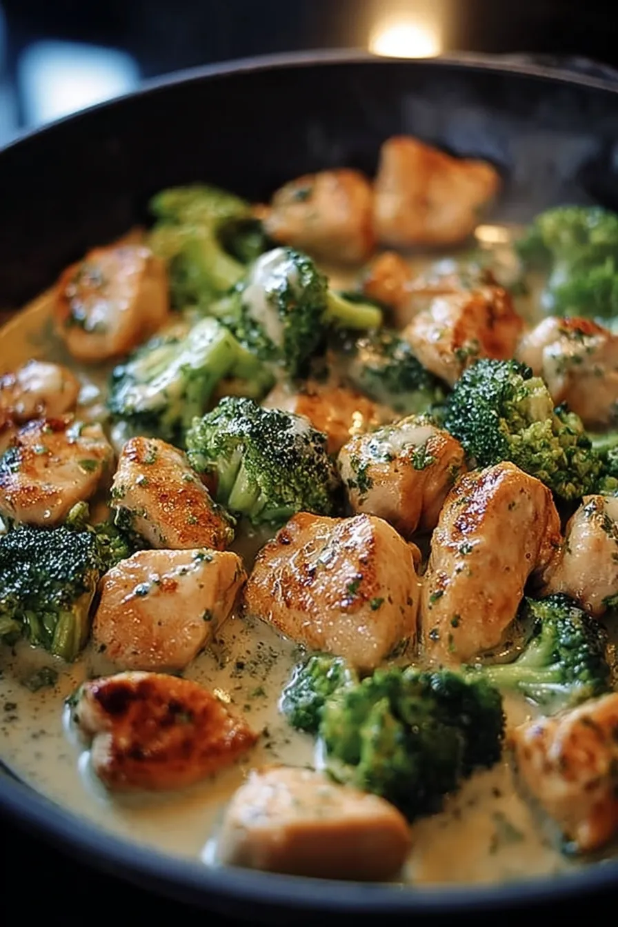 Garlic Chicken and Broccoli Skillet: A Deliciously Healthy Dish 6 Garlic Chicken and Broccoli Skillet