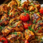 Mediterranean Chicken Skillet: A Flavorful Delight Under 30 Minutes 8 Mediterranean Chicken Skillet Served with Fresh Herbs