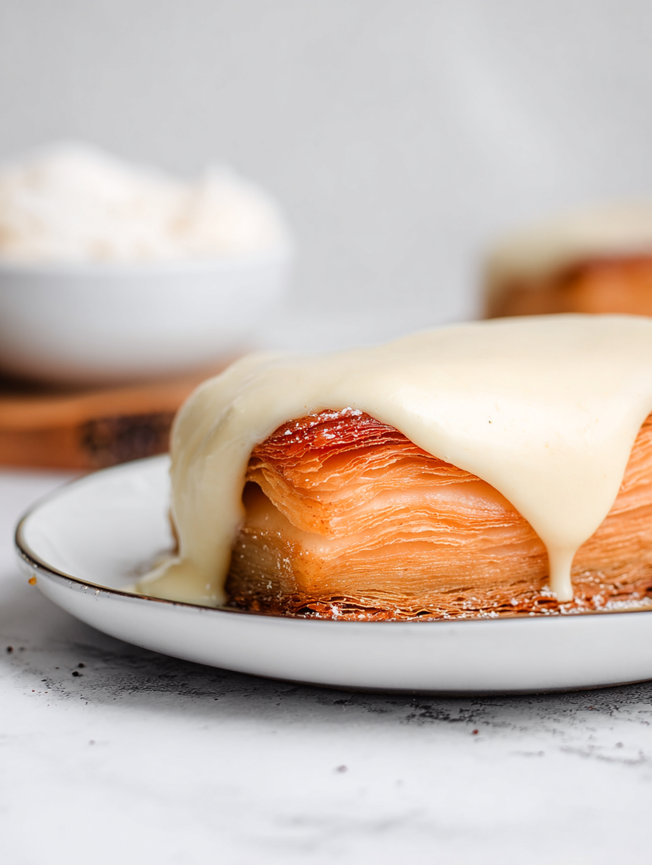 Apple Mille-Feuille with Vanilla Custard Recipe 8 Apple Mille Feuille with Vanilla Custard 3